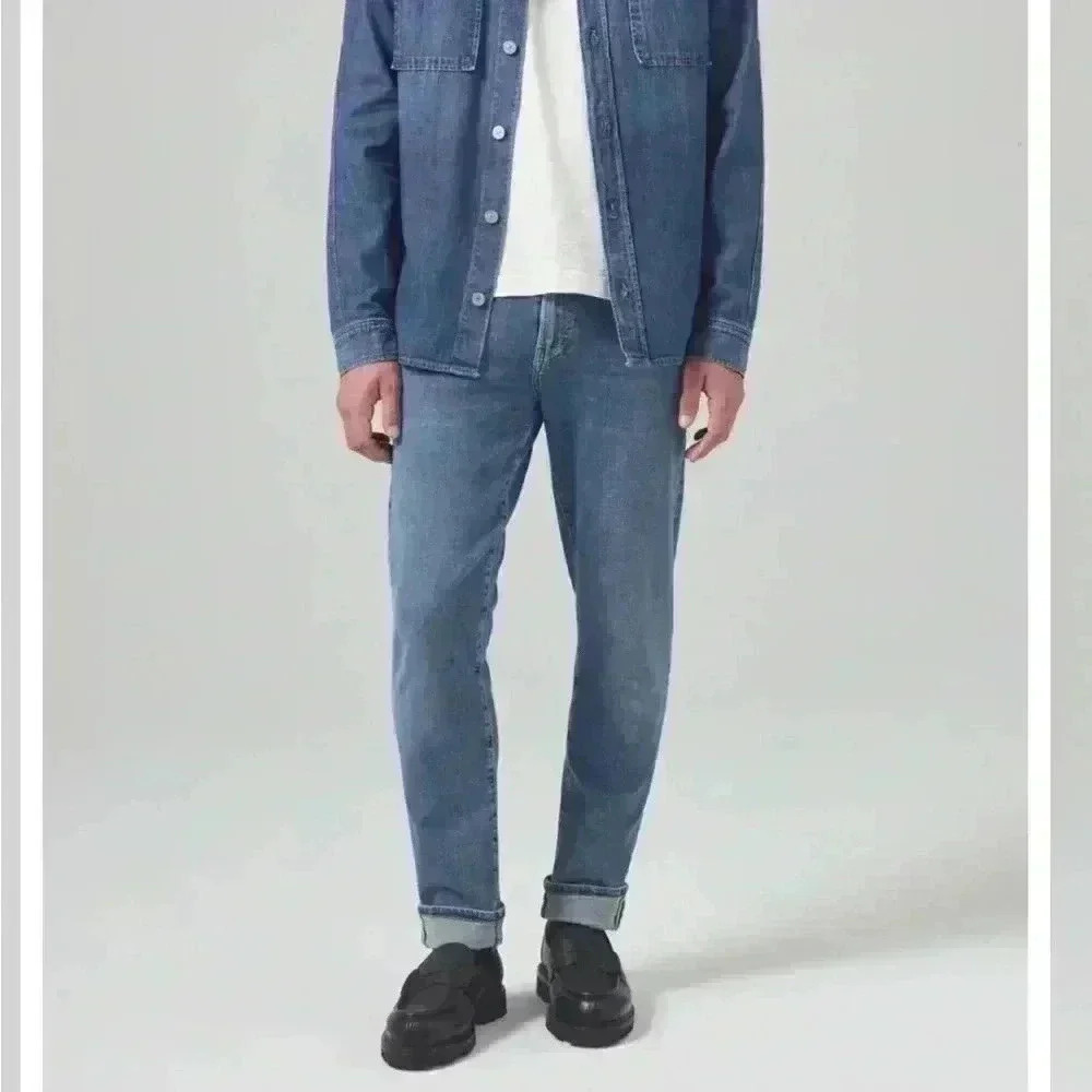 Citizens of Humanity The London Tapered Slim Perform Jean Denim Waist 29 mens - Picture 2 of 12